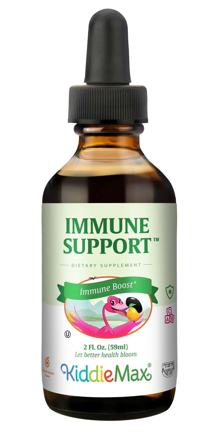 Maxi Health, Kosher KiddieMax, Immune Support Liquid, Orange Flavor - 2 fl. oz. (59 mL)