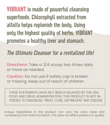 Tahua, Vibrant Powder - 6 oz. (170g)