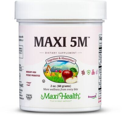 Maxi Health, Kosher Maxi 5M, Probiotic Powder - 2 oz (60 g)