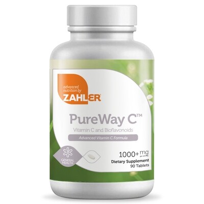 Zahlers, Kosher PureWay-C 1000+ mg (Vitamin C with Bioflavonoid) - 90 Tablets