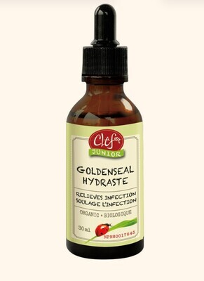 Clef Des Champs, Kosher Junior, Goldenseal, Relives Infections, Respiratory Tract, Kids, Liquid Tincture - 30 mL (1.01 fl. oz.)