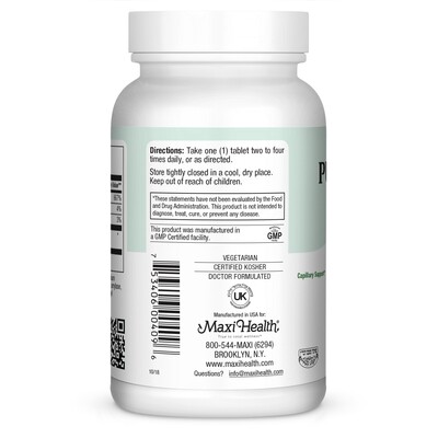 Maxi Health, Kosher Pure-C Bio 600 (Vitamin C &amp; Bioflavonoids) - 90 Tablets