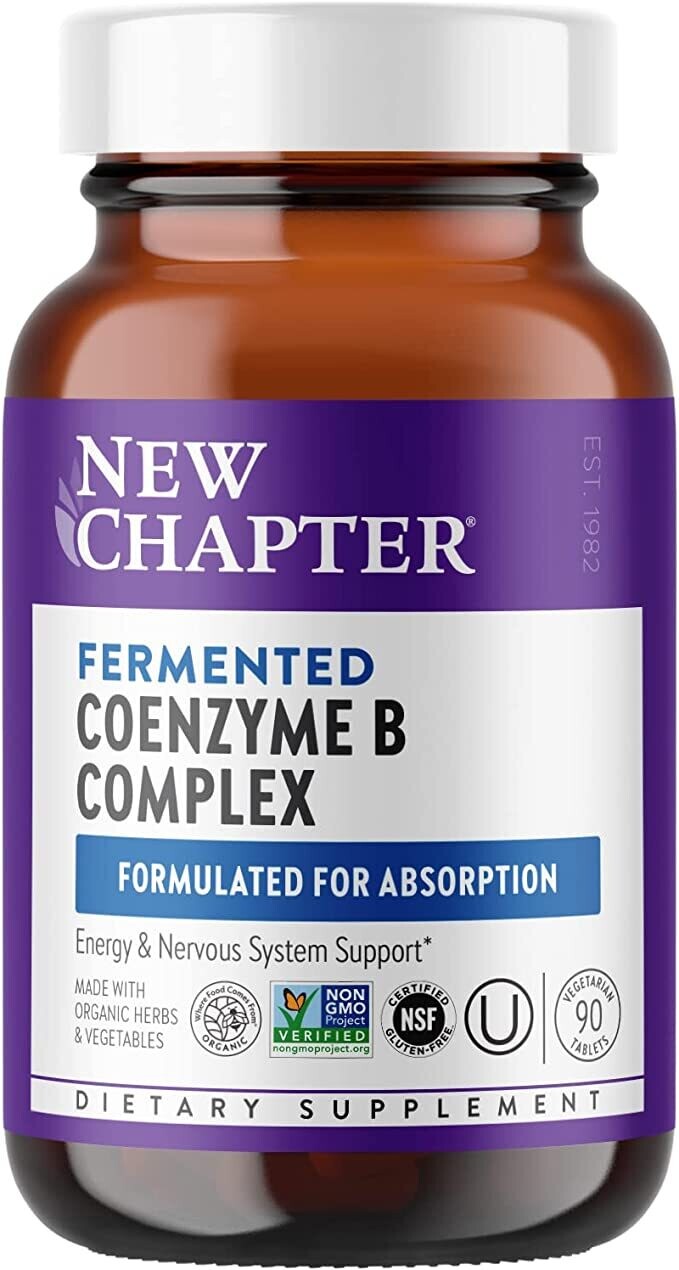 New Chapter, Kosher Fermented, Coenzyme B Complex - 90