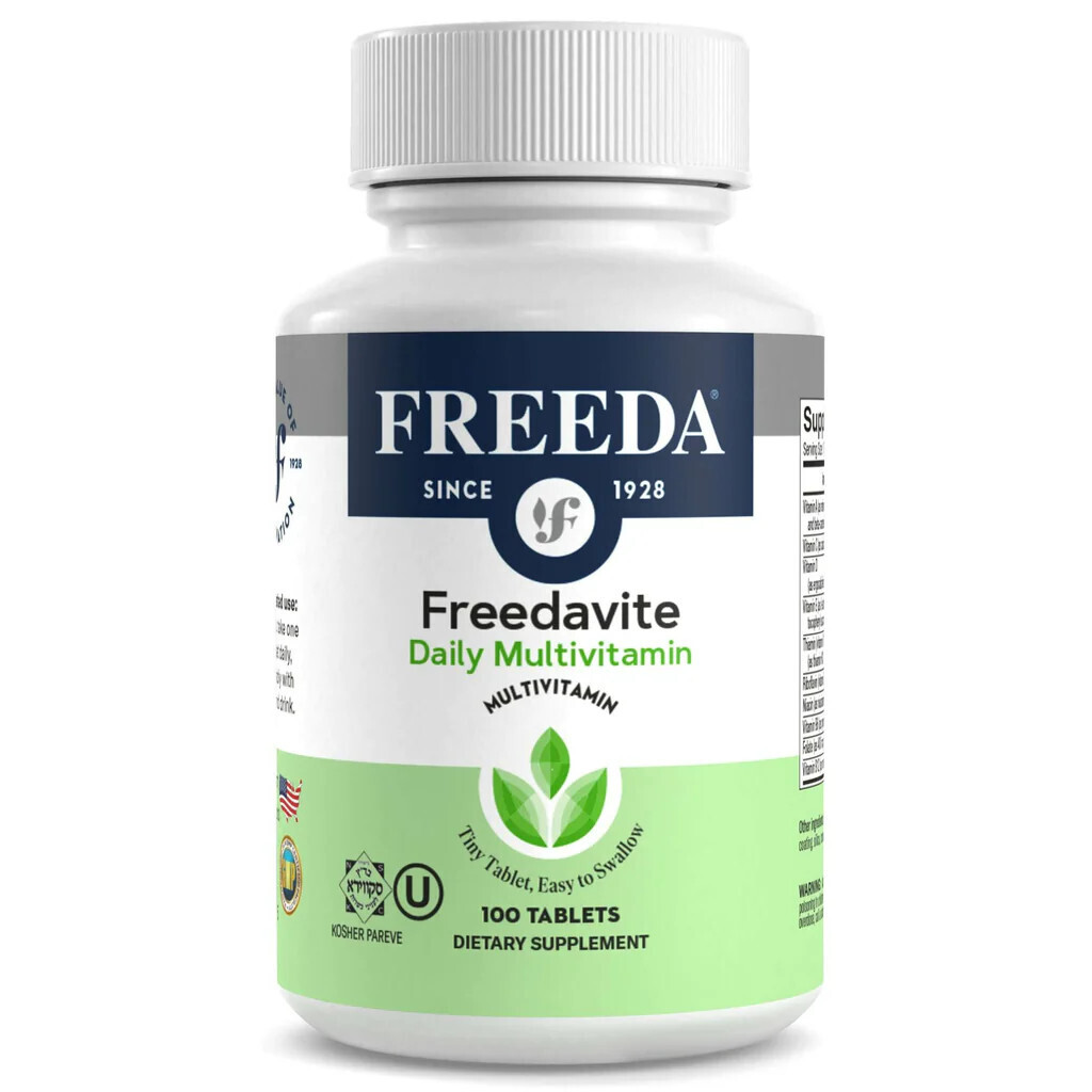 Freeda, Kosher Freedavite, Daily Multivitamin - 100 Tiny Tablets