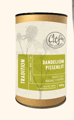Clef Des Champs, Kosher Dandelion Root, Organic Loose Tea - Box of 6x80g