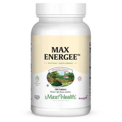 Maxi Health, Kosher Max Energee, Energy Formula - 180 Tablets