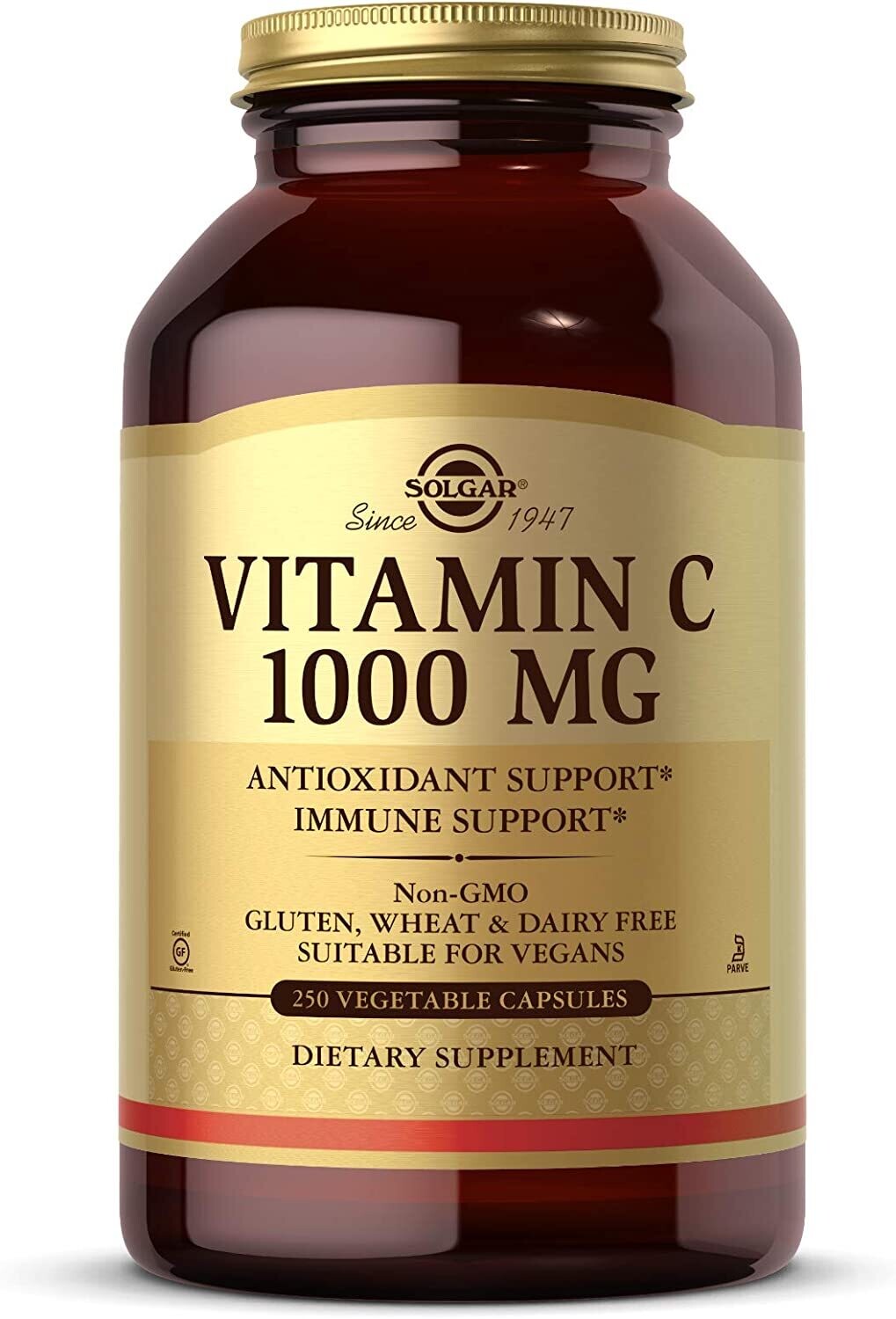 Solgar, Kosher  Vitamin C 1000 Mg  - 250  Vegetarian Capsules