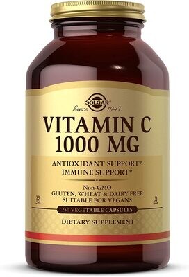 Solgar, Kosher  Vitamin C 1000 Mg  - 250  Vegetarian Capsules