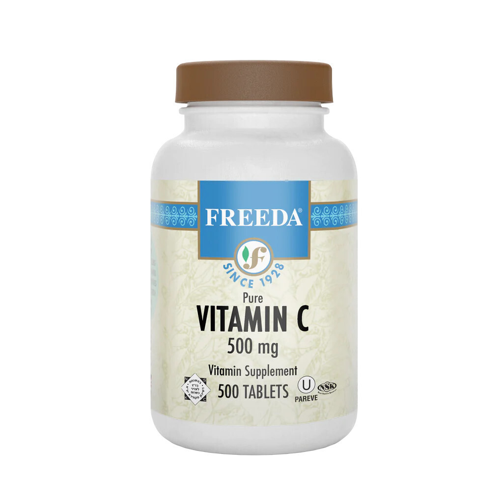 Freeda, Kosher Vitamin C 500 mg, Immune Support - 500 Tablets