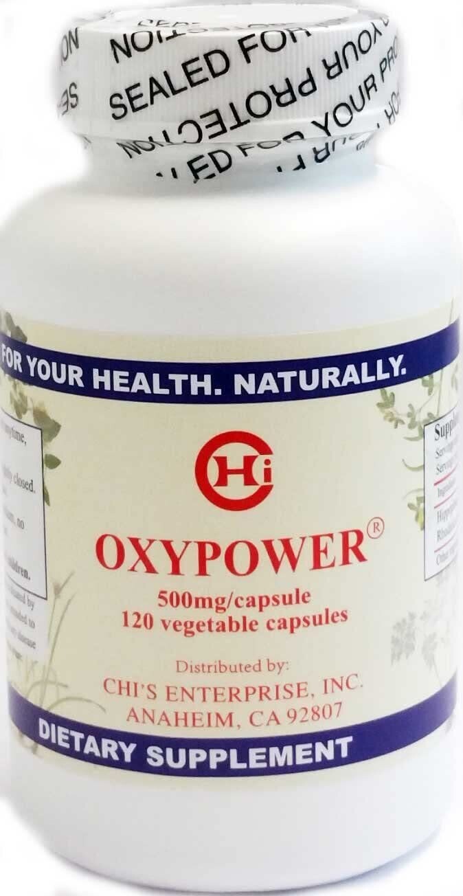 Chi&#39;s Enterprise, OxyPower - 120 Vegetarian Capsules