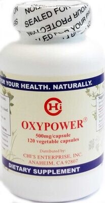 Chi's Enterprise, OxyPower - 120 Vegetarian Capsules