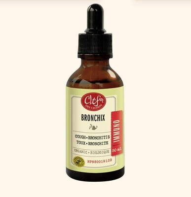Clef Des Champs, Kosher Bronchix Organic, Eases Cough and Bronchitis, Liquid Tincture - 50 mL (1.7 fl. oz.)