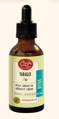 Clef Des Champs, Kosher Tabagix Organic, Sedative, Liquid Tincture - 50 mL (1.7 fl. oz.)