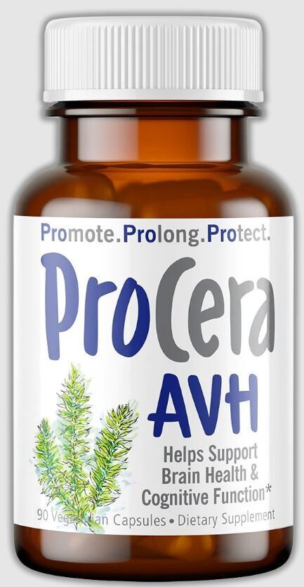 Procera, AVH, Supports Brain Health &amp; Cognitive Function - 90 Vegetarian Capsules