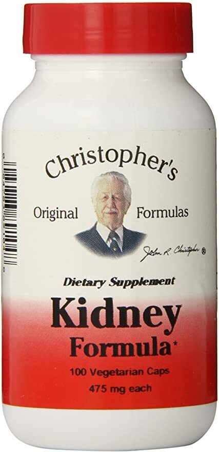 Christopher&#39;s, Kidney Formula - 100 Vegetarian Capsules