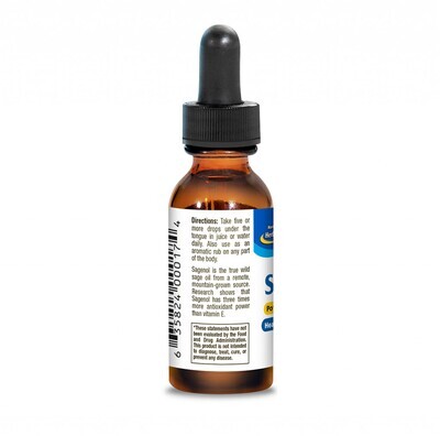 North American Herb &amp; Spice, Kosher SAGENOL Oil of Wild Sage, For Healthy Hormone Support, Liquid - 1 fl. oz (30 mL)