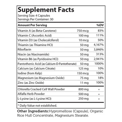 Zahlers, Kosher  Height Factor (Healthy &amp; Natural Growth Support Formula) - 120 Vegetarian Capsules