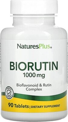 Nature's Plus, Biorutin, 1000 mg - 90 Tablets