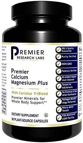 Premier Research Labs, Premier Calcium Magnisium Plus - 90 Vegetarian Capsules (Formally: Coral Legend Plus)