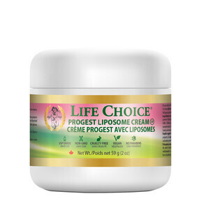 Life Choice, Progest Liposome Cream - 59 gram (2 oz.)