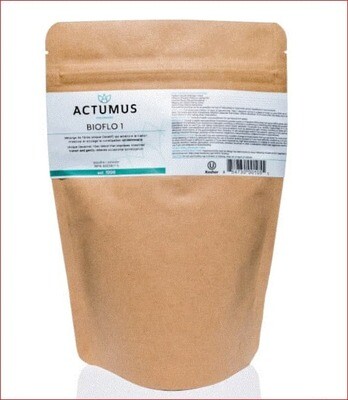 Actumus, Kosher BIOFLO 1 Powder, Fiber - 250g Powder In Brown Bag