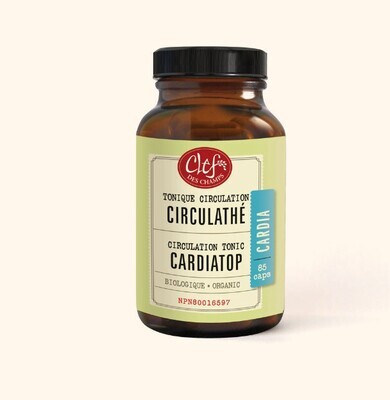 Clef Des Champs, Kosher Cardiotop Organic, Circulation - 85 Vegetarian Capsules