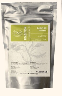 Clef Des Champs, Kosher Dandelion Root, Organic Loose Tea - 200g. (Pak)