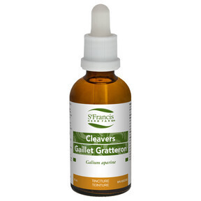 St. Francis Herb Farm, Cleavers, Liquid Tincture - 50 mL (1.7 fl. oz.)