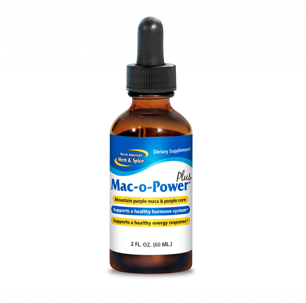 North American Herb &amp; Spice, Mac-o-Power Plus, Liquid - 2 fl oz (60 mL)