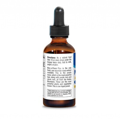 North American Herb &amp; Spice, MAC-O-POWER Plus, For A Healthy Hormone Sytem &amp; Healthy Energy Response, Liquid - 2 fl. oz (60 mL)