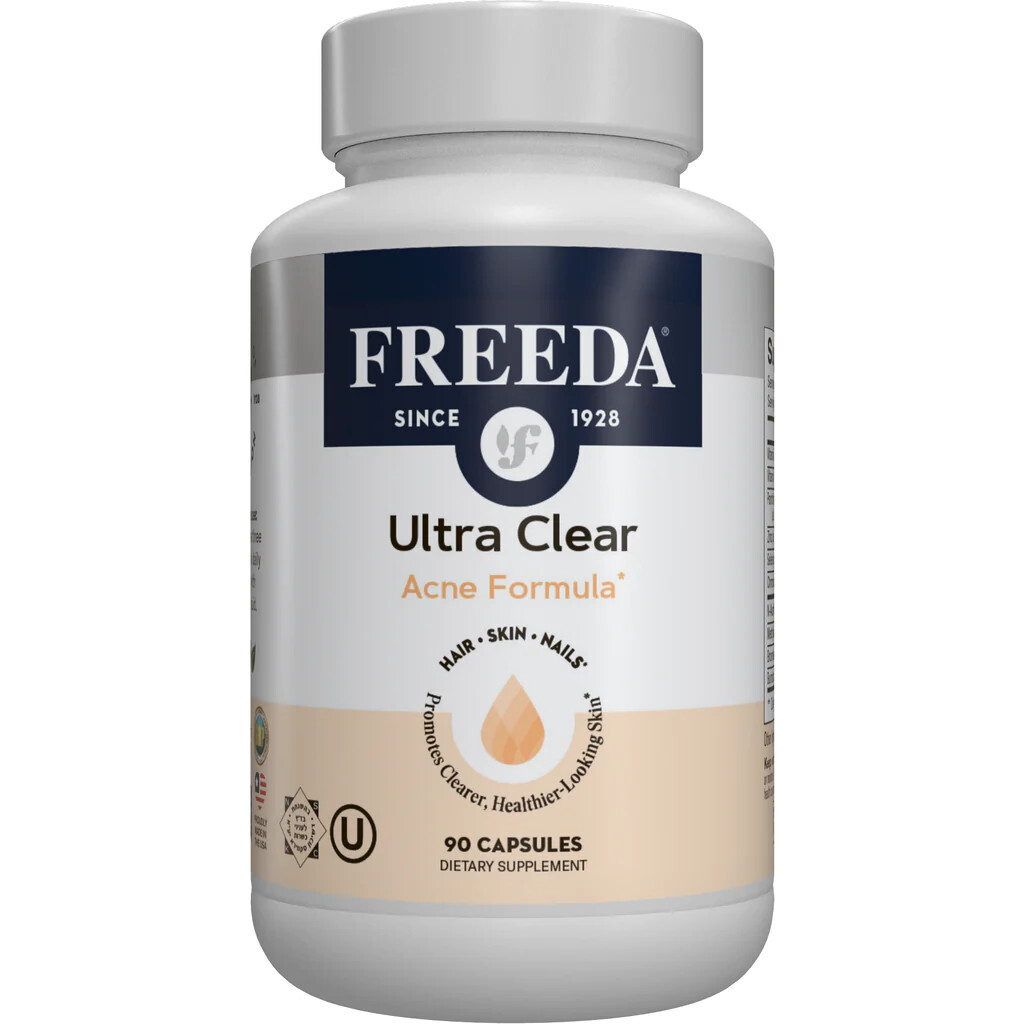 Freeda, Kosher Acne Formula - 90 Vegetarian Capsules