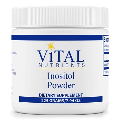 Vital Nutrients, Myo-Inositol Powder - 225 Grams (7.94 oz.)
