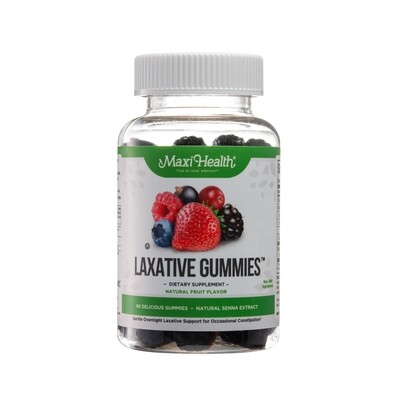Maxi Health, Kosher Laxative Gummies - 60 Gummies