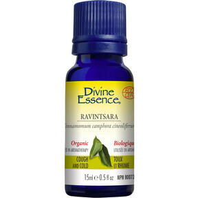 Divine Essence, Ravintsara Organic, Essential Oil - 15 mL