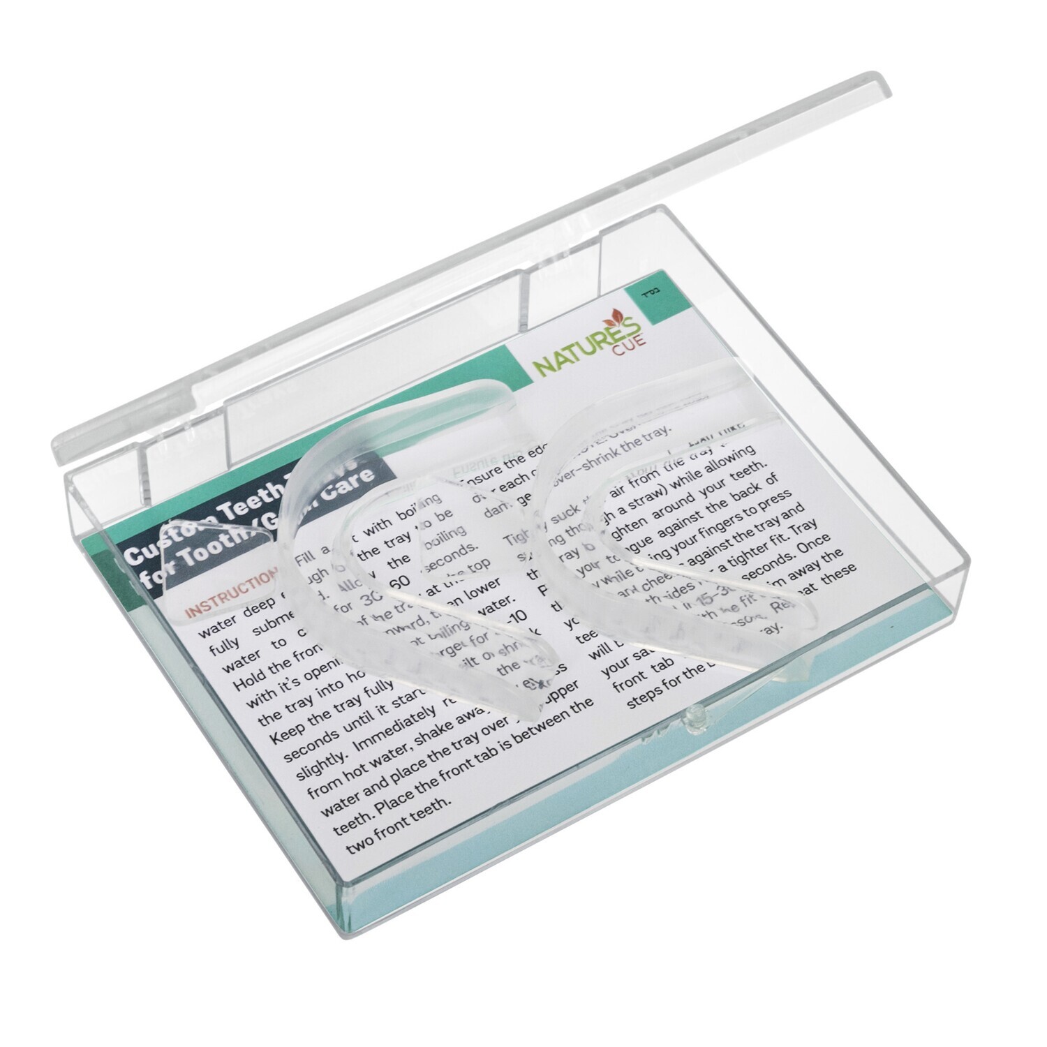Natures Cue, Custom Teeth Tray, Bite plate, Mold, Simplify the Application of Clay Cream