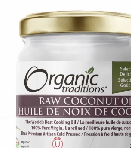 Organic Traditions, Coconut Oil, Raw Ex Virgin Unrefined - 230 ml