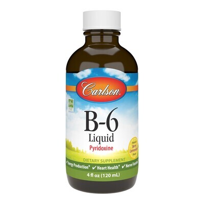 Carlson, Vitamin B6 Liquid - 4 fl. oz
