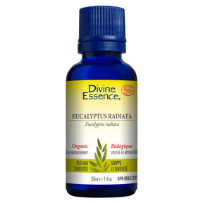 Divine Essence, Eucalyptus Radiata Organic, Essential Oil - 30 mL