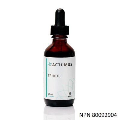 Actumus, Kosher Triade, Liquid Tincture - 60 mL (2 fl. oz.)