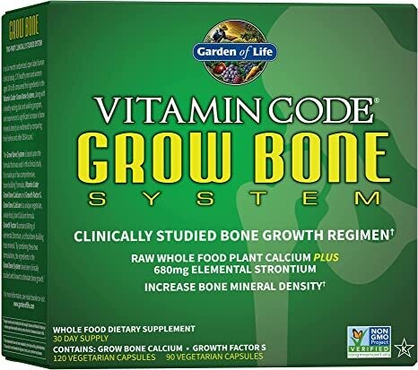 Garden of Life USA, Kosher  Vitamin Code, RAW Grow Bone System, Kit  - 30 Servings