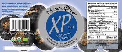 UHTCO, MacaPro, Liquid Maca Root Extract XP Platinum (100% Black Maca - 18:1) - 130 mL (4.4 fl. oz.)