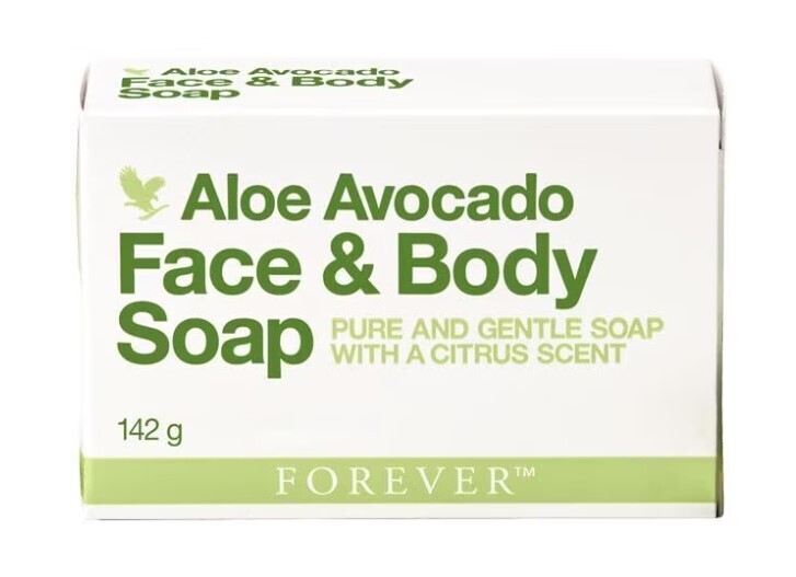 Forever, Aloe Avocado Face &amp; Body Soap Bar - 5 oz. (142 g)