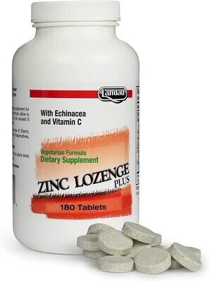Landau, Kosher Zinc Lozenge Plus 24 mg, Orange Flavor - 180 Tablets (Chewables)