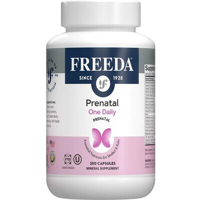 Freeda, Kosher Prenatal One Daily - 250 Tablets