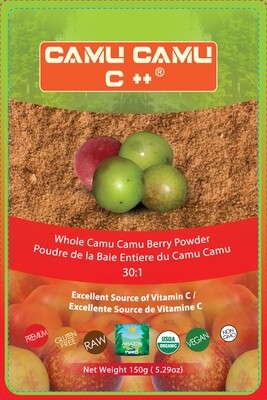 UHTCO, Camu Camu C++ Powder (Fruit Extract 30:1) - 150 grams Powder Bag