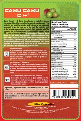 UHTCO, Camu Camu C++ Powder (Fruit Extract 30:1) - 150 grams Powder Bag