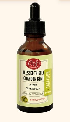 Clef Des Champs, Kosher Organic Blessed Thistle, Increases Appetite, Liquid Tincture - 50 mL (1.7 fl. oz.)