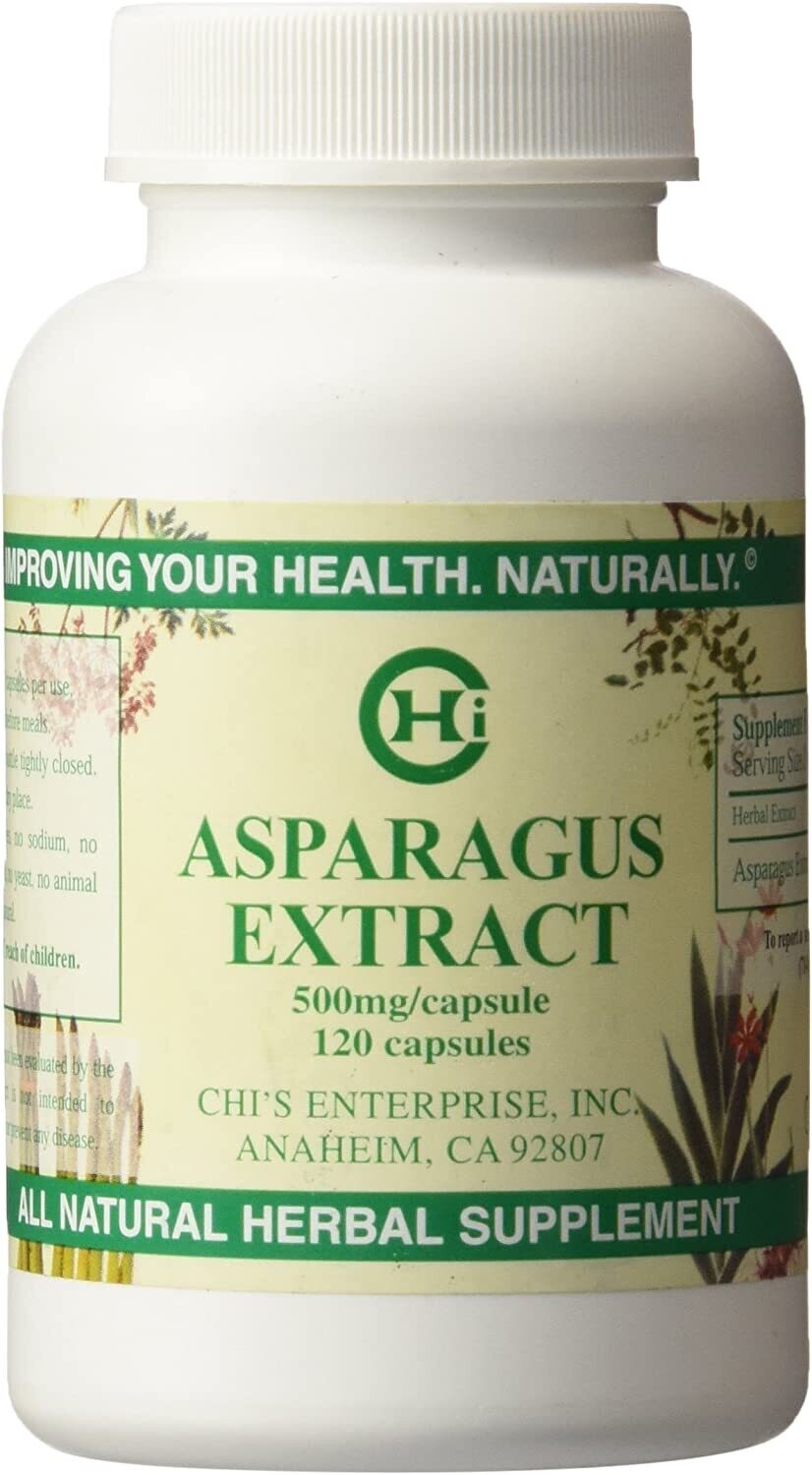Chi&#39;s Enterprise, Asparagus Extract - 120 Vegetarian Capsules