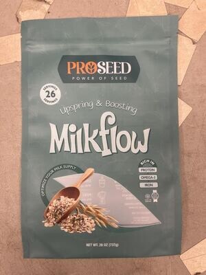 ProSeed, MilkFlow, Optimize your milk supply, Seeds Lactation Support - 26 oz. 737g (26 Servings)