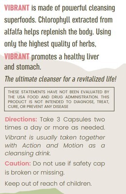 Tahua, Kosher VIBRANT - 200 Vegetarian Capsules